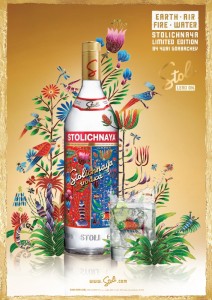 stolichnaya earth air fire water