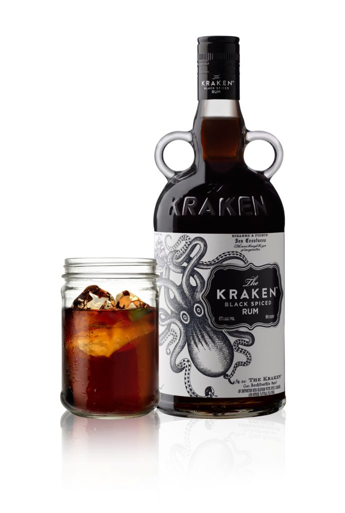 Bouteille Kraken rhum