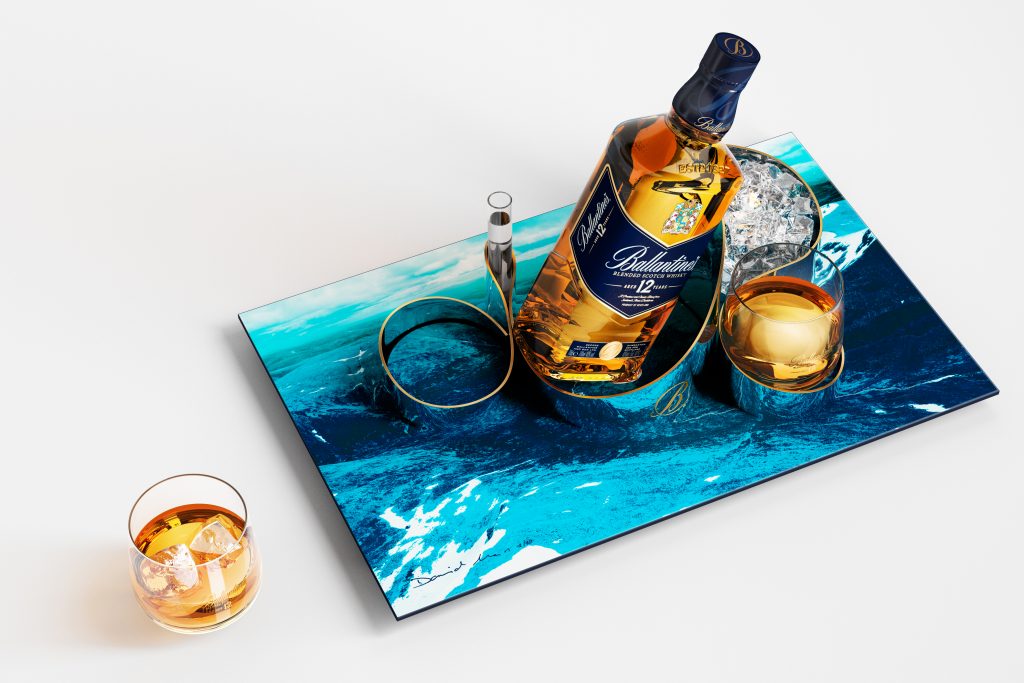 ballantines 12 ans by David Ma Coffret