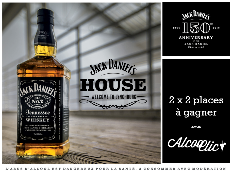 Concours - 150 ans Whisky Jack Daniel's - 1 coffret inédit à gagner —