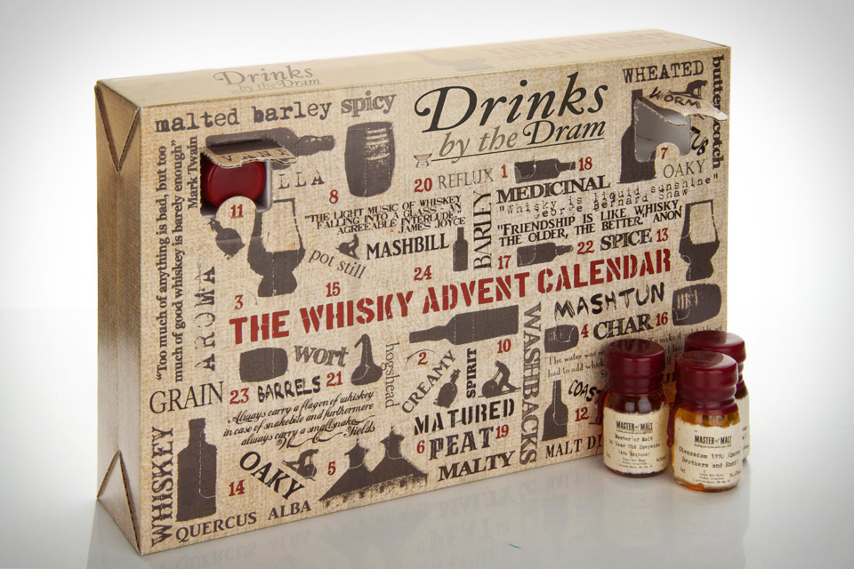 Les calendriers de l’Avent version whisky et gin  Alcooclic